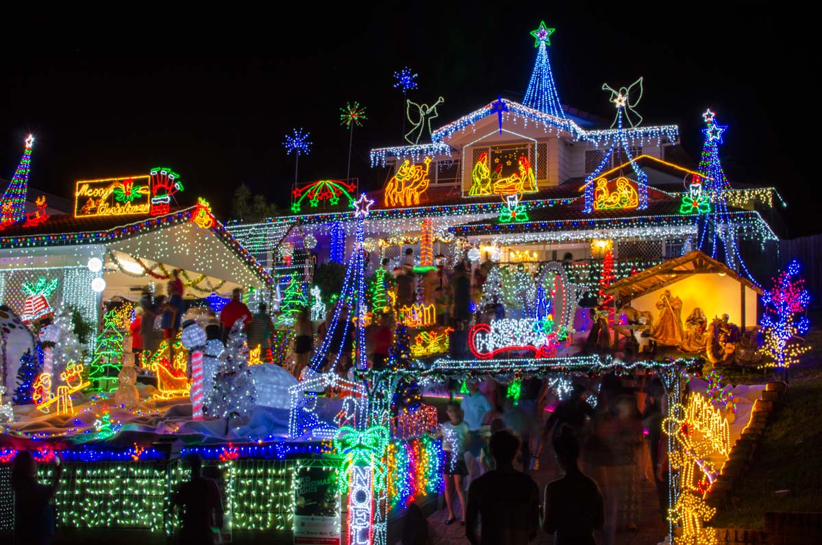 Brisbane's best xmas lights 2015