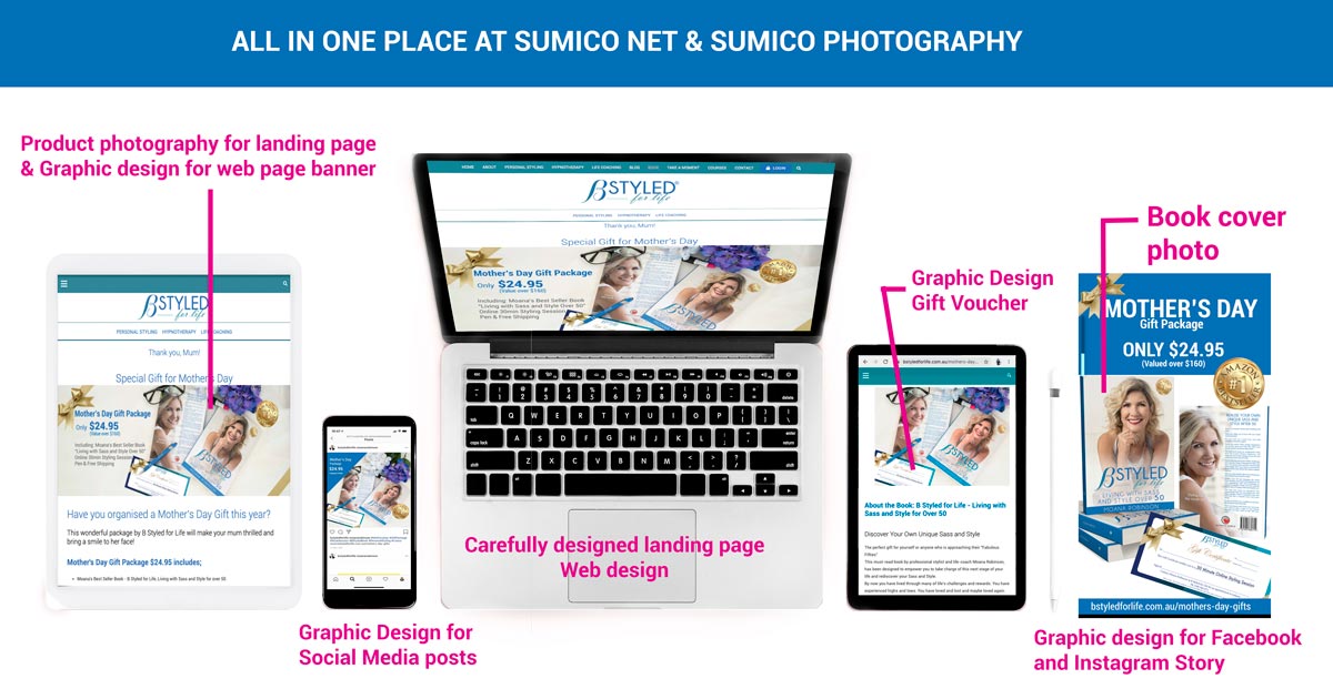 Landing Page package by Sumico Net & Sumico Photography