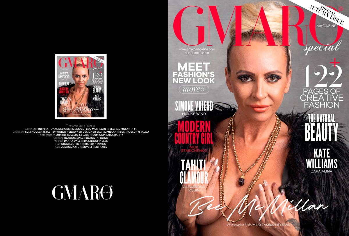 Sumico Photography GMARO Fashion Magazine Cover Photo